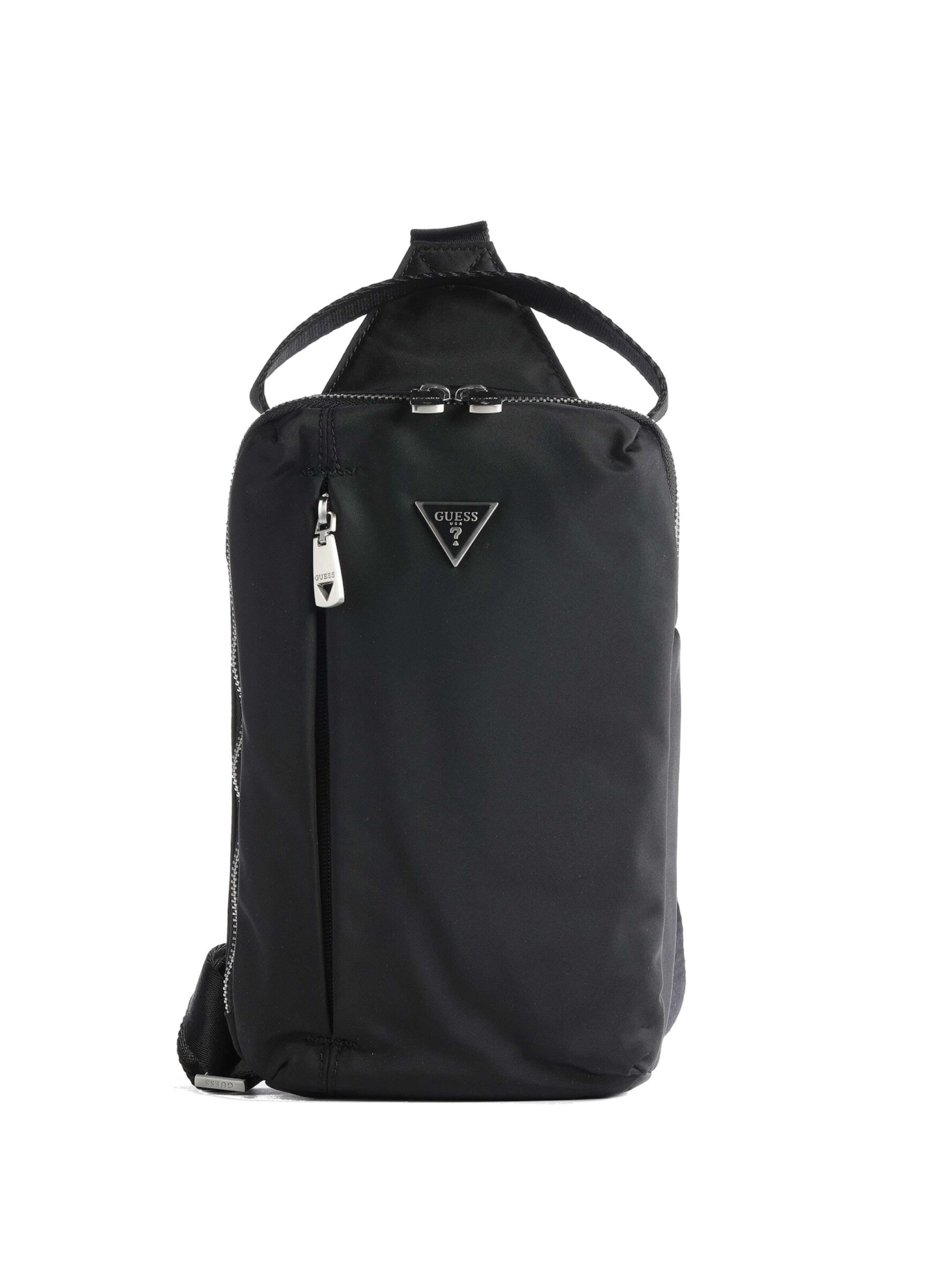 Borsa a tracolla 'HMECRNP2407' di GUESS in nero: frontale