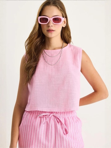 Top di Bianco Lucci in rosa