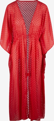 LingaDore Dressing gown in Red: front
