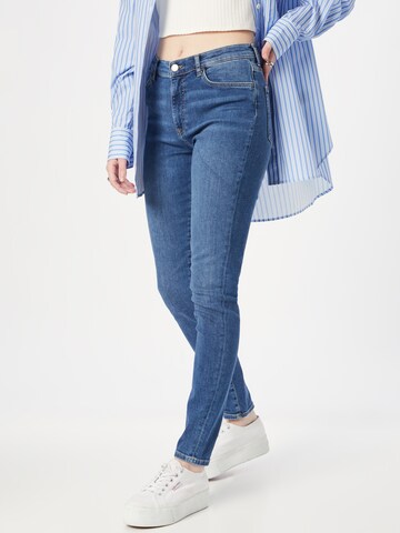 GANT Skinny Jeans 'Nella' in Blauw: voorkant