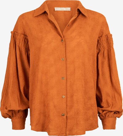 Isla Ibiza Bonita Blouse 'FIORE' in orange, Produktansicht