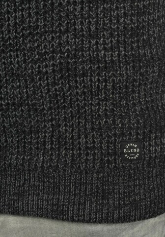 BLEND Rollkragenpullover 'Carrizo' in Schwarz