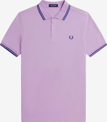 Fred Perry Shirt in Lila: Vorderseite