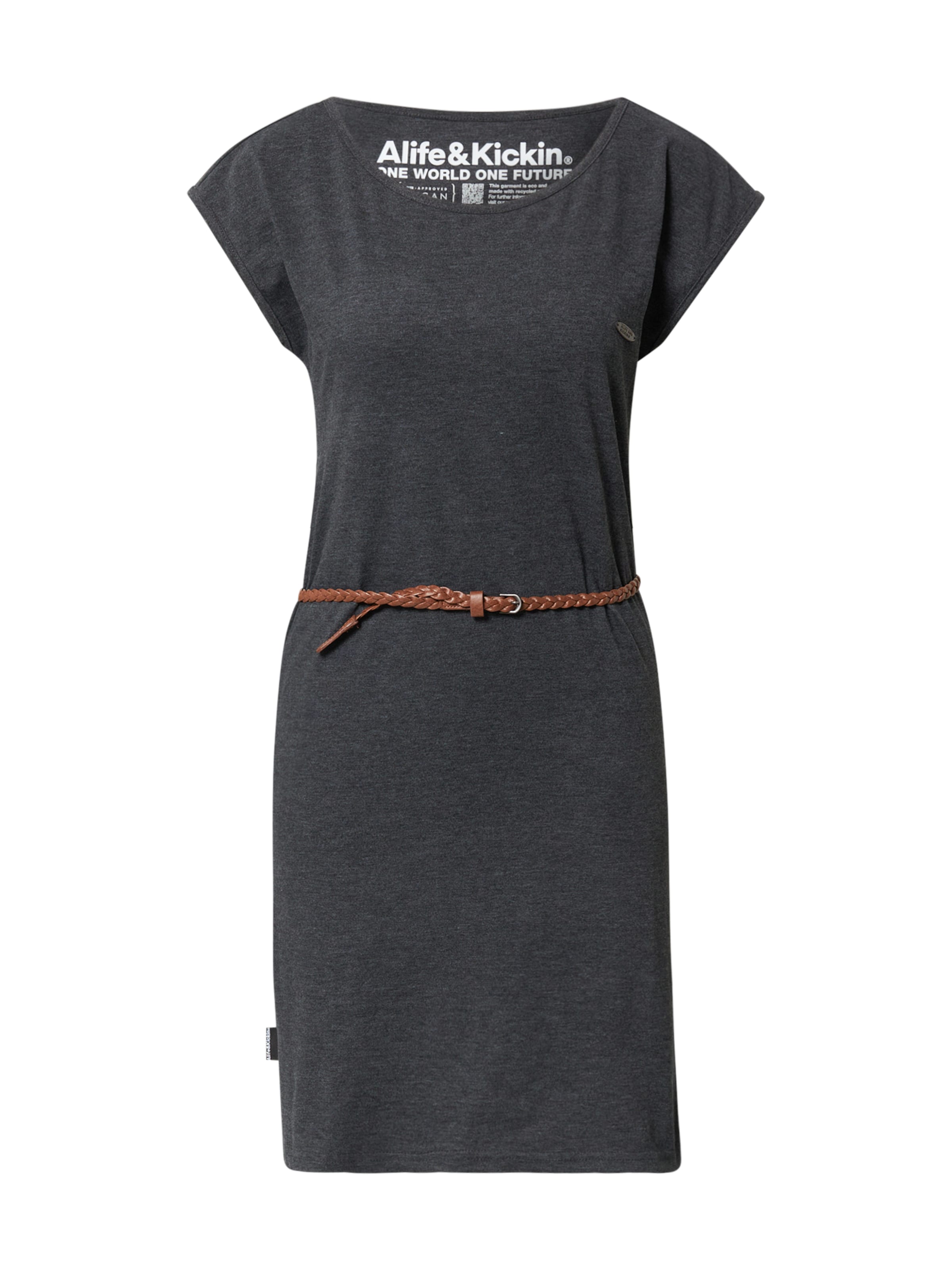 Alife and Kickin Letné šaty 'Elli' - Modrá: predná strana