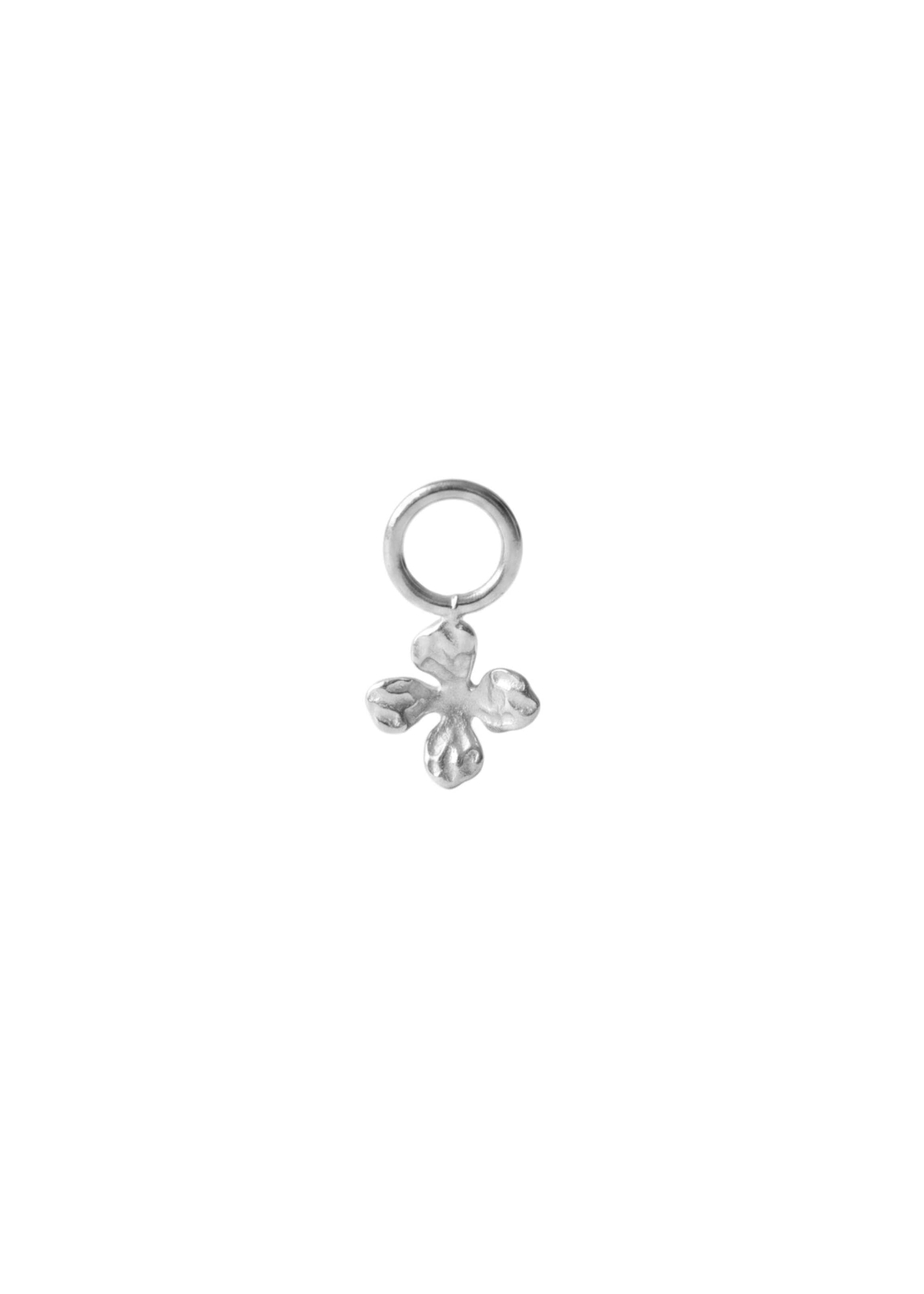 PURELEI Hangers 'Violet' in Zilver: voorkant