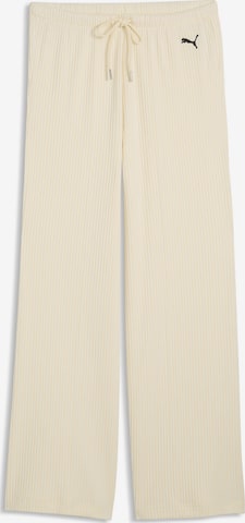 PUMA Broek 'Essentials' in Geel: voorkant