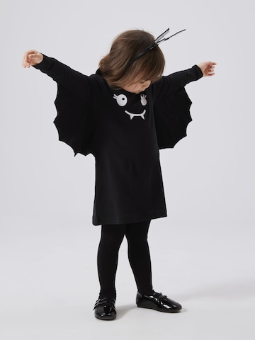 NAME IT - Vestido 'NMFODA' en negro: frente