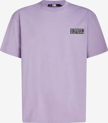 Karl Lagerfeld - Camisa 'Ikonik 2.0' em roxo: frente