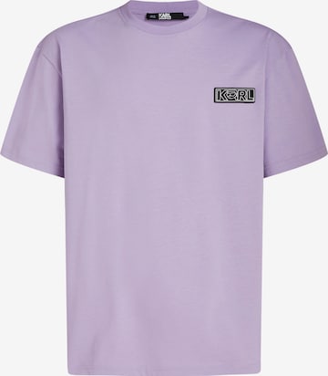 Karl Lagerfeld T-Shirt 'Ikonik 2.0' in Lila: predná strana