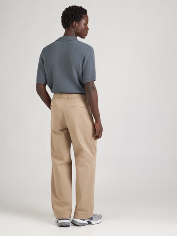 NORSE PROJECTS Loosefit Veckad byxa 'Hestur' i grön