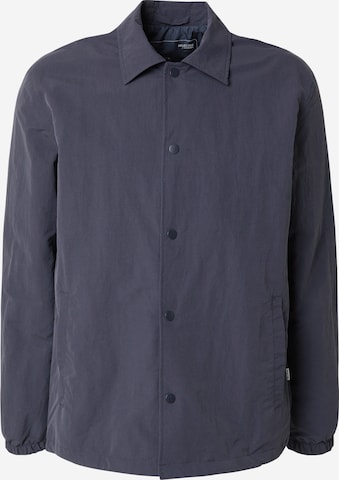 Veste mi-saison 'Archive' SELECTED en bleu : devant