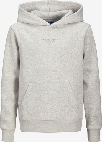 Jack & Jones Junior Sweatshirt in Grau: Vorderseite