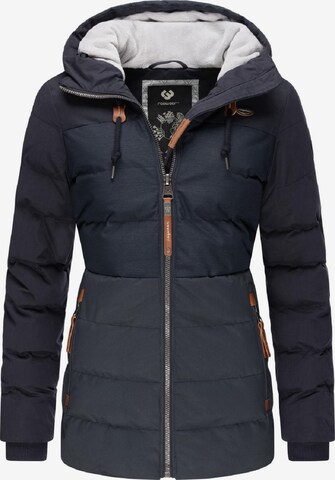 Ragwear Winterjas 'Quantic' in Blauw: voorkant