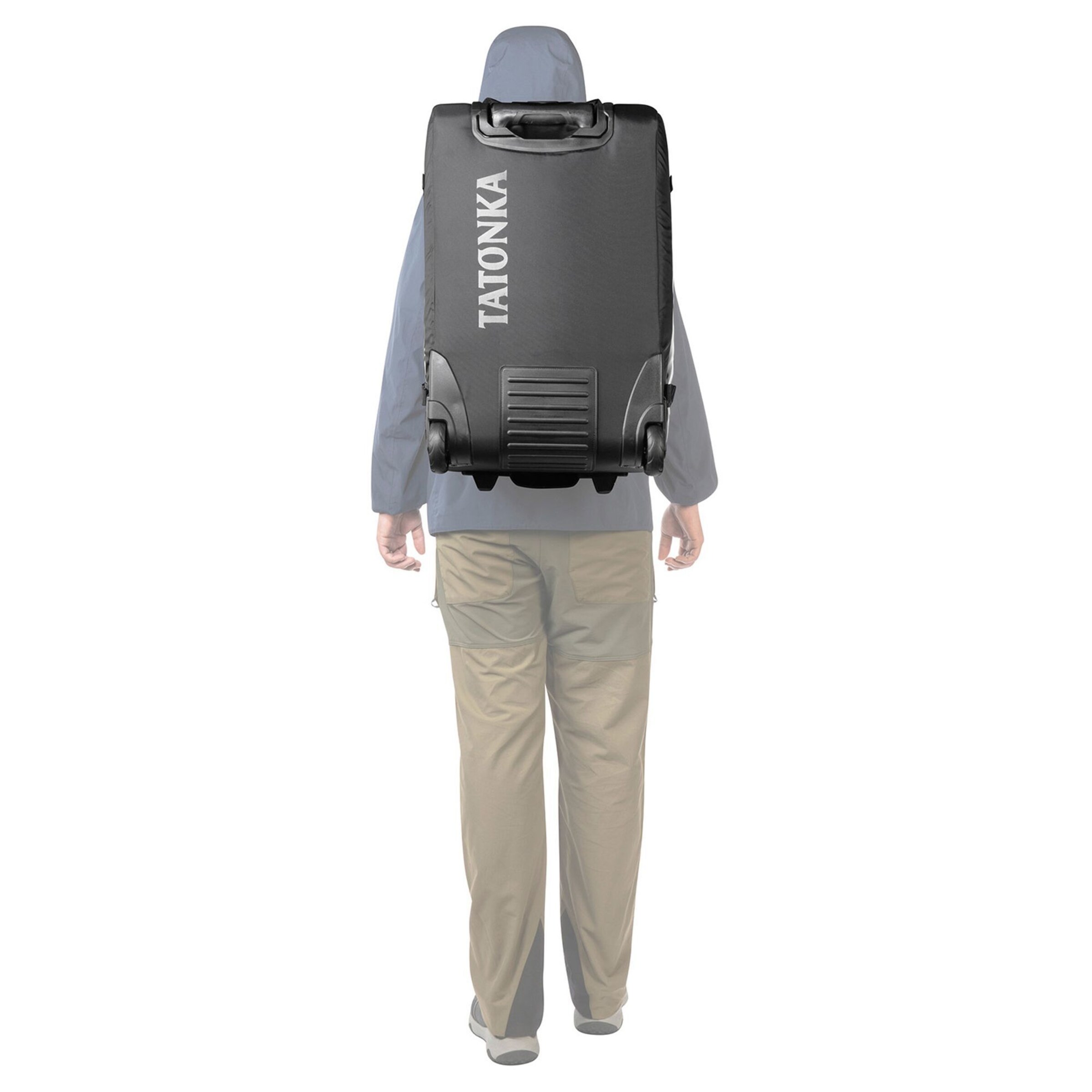 TATONKA Travel bag 'Barrel' in Black