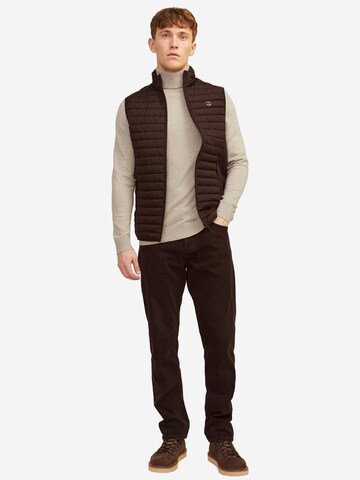 JACK & JONES Sweater 'Emil Knit' in Beige