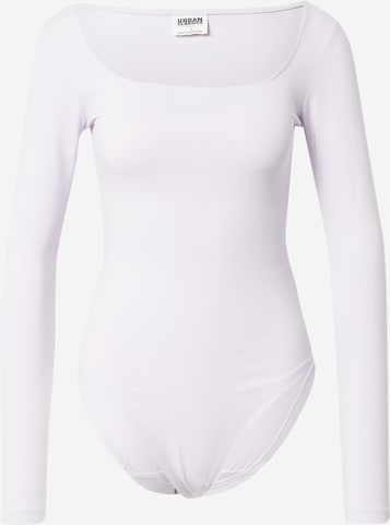 Urban Classics Shirt bodysuit in Purple: front