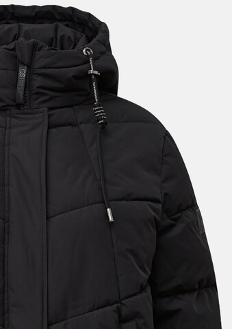 QS Mantel in Schwarz: Vorderseite