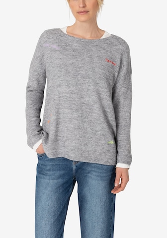 TIMEZONE Sweater in Grey