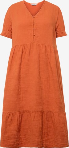 Studio Untold Dress in Orange: front