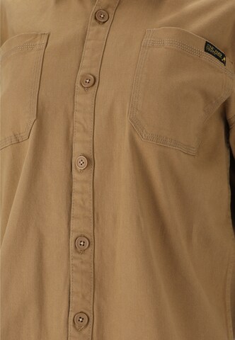 Whistler Athletic button up shirt 'Fallon' in Brown