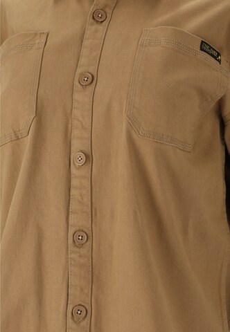 Whistler Athletic Button Up Shirt 'Fallon' in Brown