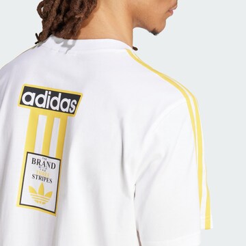 Tricou 'Adibreak' de la ADIDAS ORIGINALS pe alb