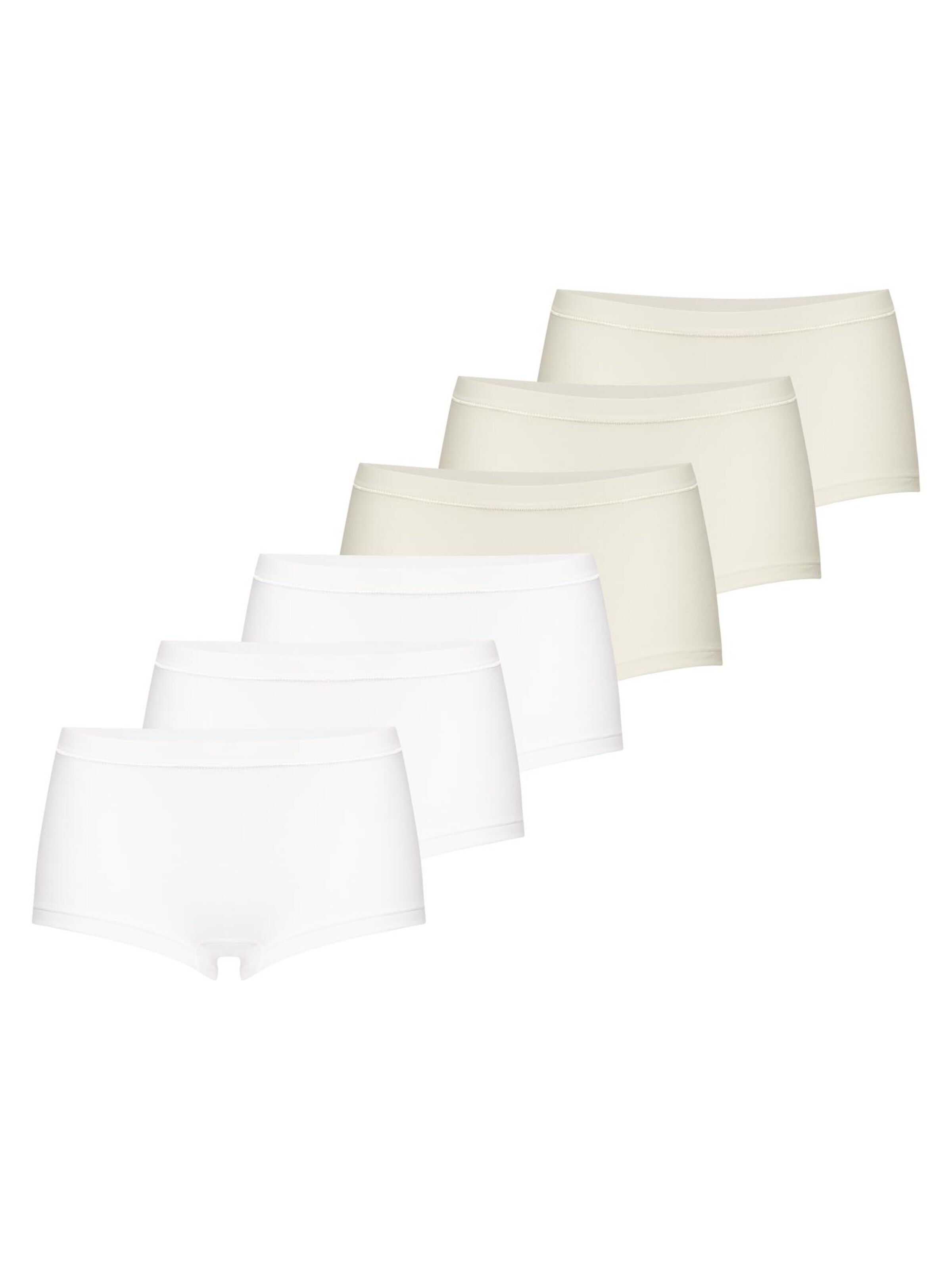 CON-TA Boyshorts 'Basic' in White: front