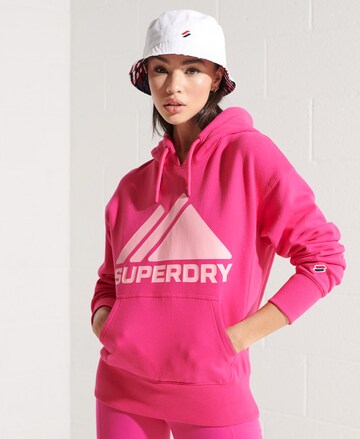 Superdry Sweatshirt in Pink