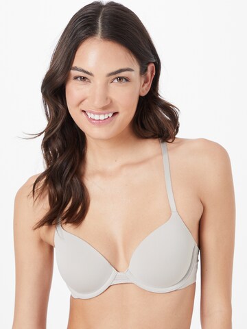 Calvin Klein Underwear T-shirt Bra in Grey: front