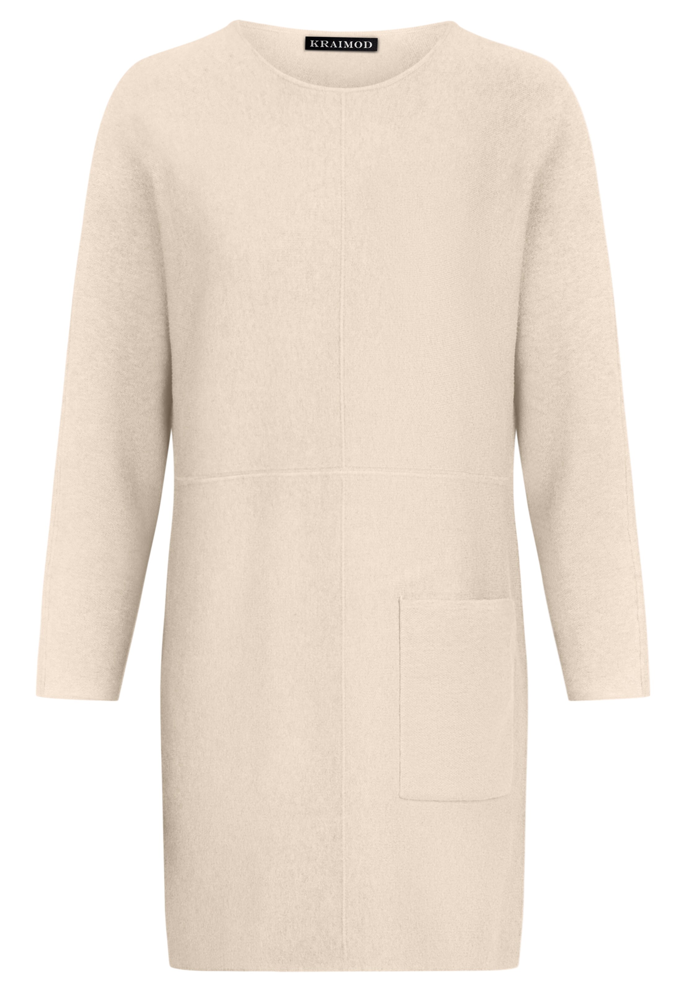 Kraimod Πλεκτό φόρεμα σε μπεζ: μπροστά