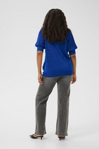 Pull-over 'Regitta' KAFFE CURVE en bleu