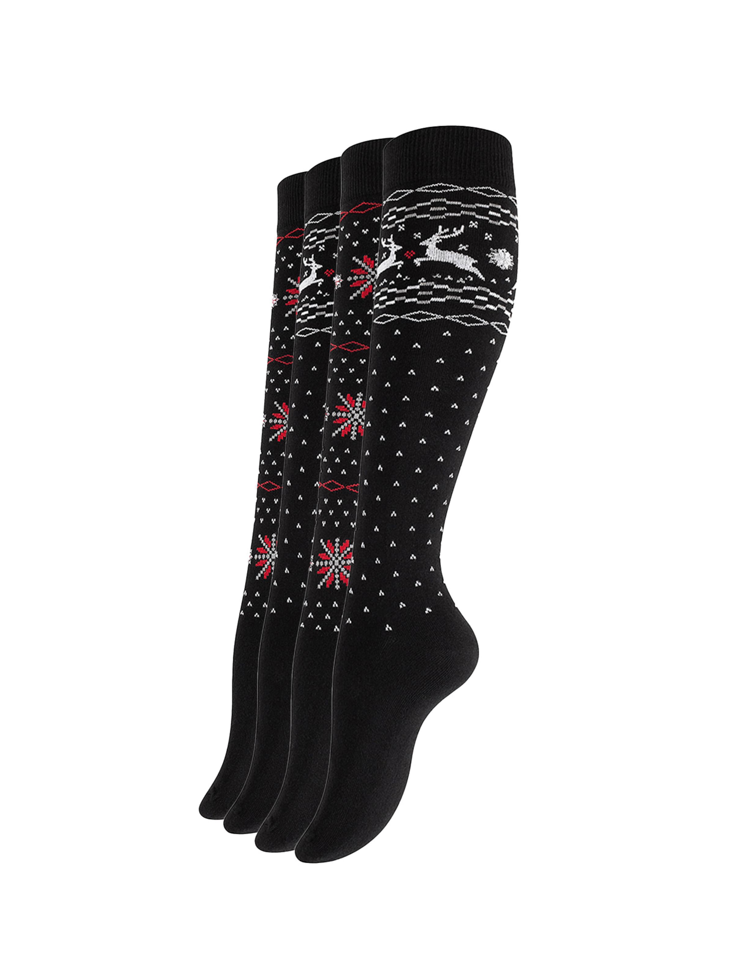 Gambaletto di Yenita in nero: frontale