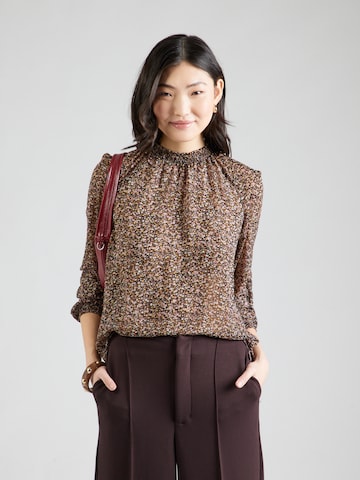 Camicia da donna di QS in nero: frontale