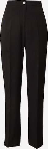 Loosefit Pantalon à plis 'RITA' VERO MODA en noir : devant