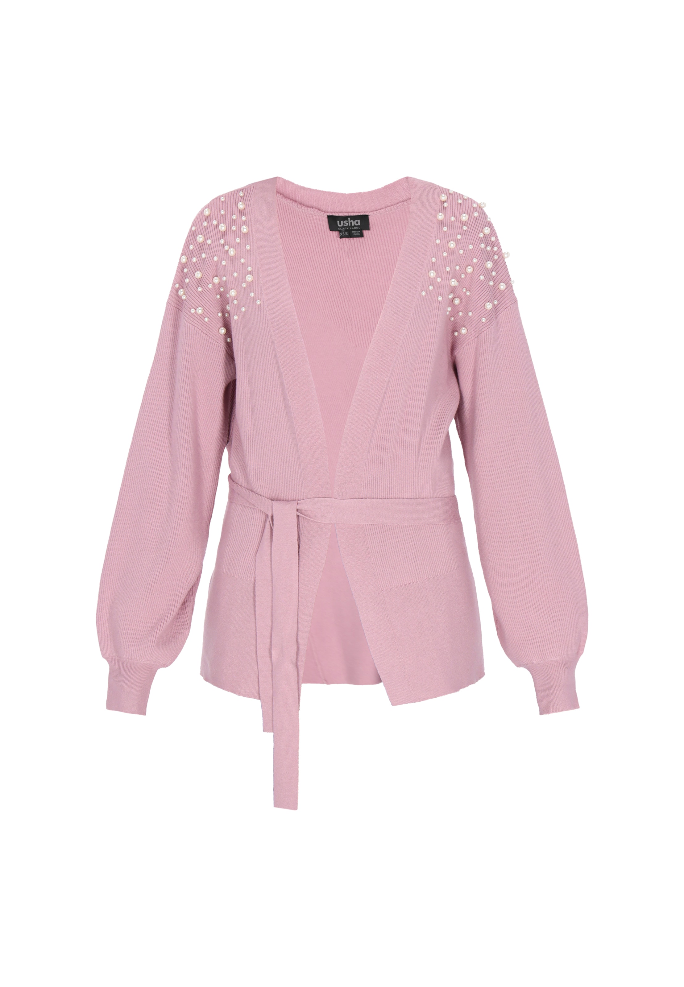 usha BLACK LABEL - Cárdigan en rosa: frente