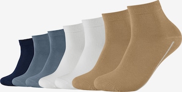 camano Socken in Blau: predná strana