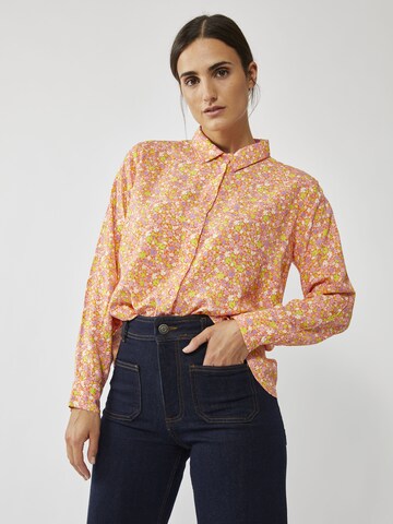 CODELLO Blouse in Orange: front