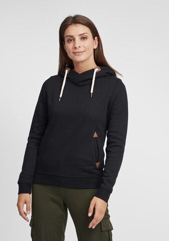 Oxmo Sweatshirt 'Vicky' in Black: front