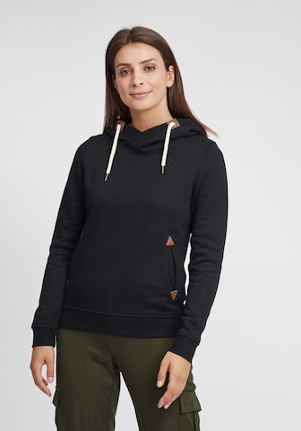 Oxmo Sweatshirt 'Vicky Hood' in Black: front