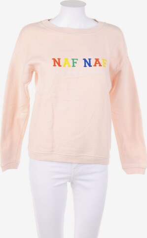 NAF NAF Sweatshirt S in Pink: predná strana