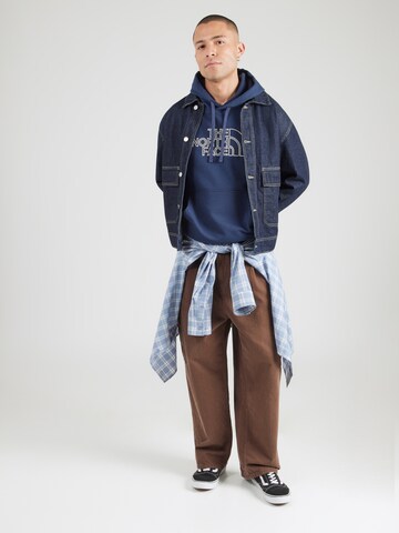 THE NORTH FACE Sweatshirt 'DREW PEAK' in Blauw