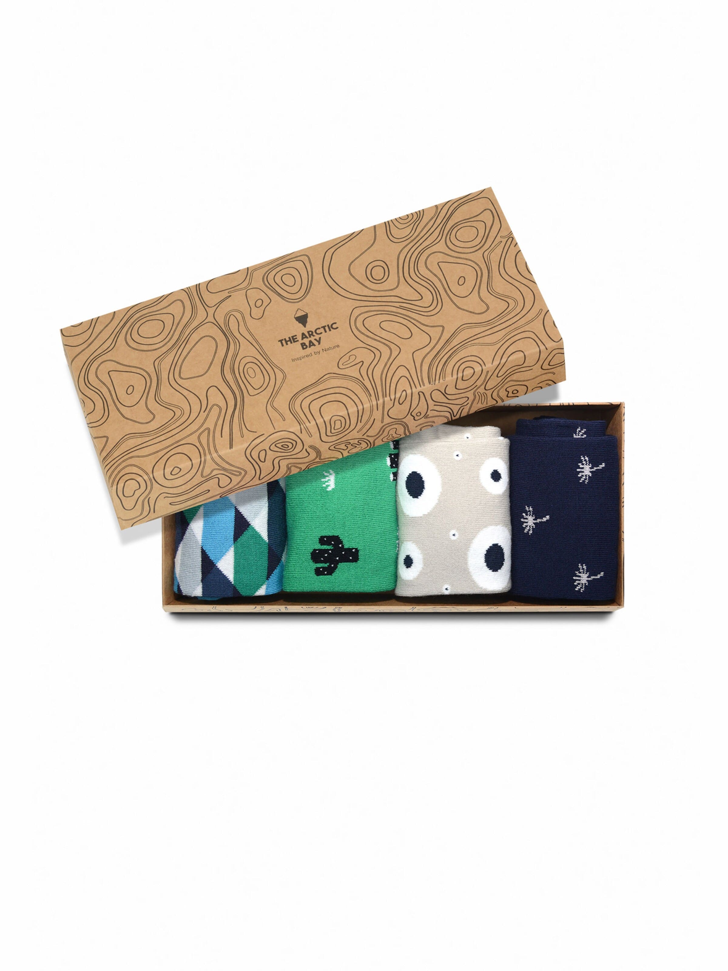 The Arctic Bay - Calcetines 'AMAZONAS EDITION Gift box 4 Pack Unisex' en Mezcla de colores