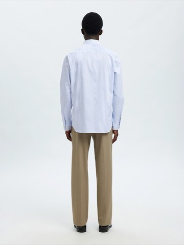 SELECTED Slim Fit Hemd in Blau