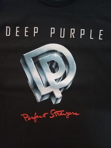 Rockshirts Sweatshirt 'Deep Purple - Perfect Stranger  Hoodie Kapuzenpullover' i svart