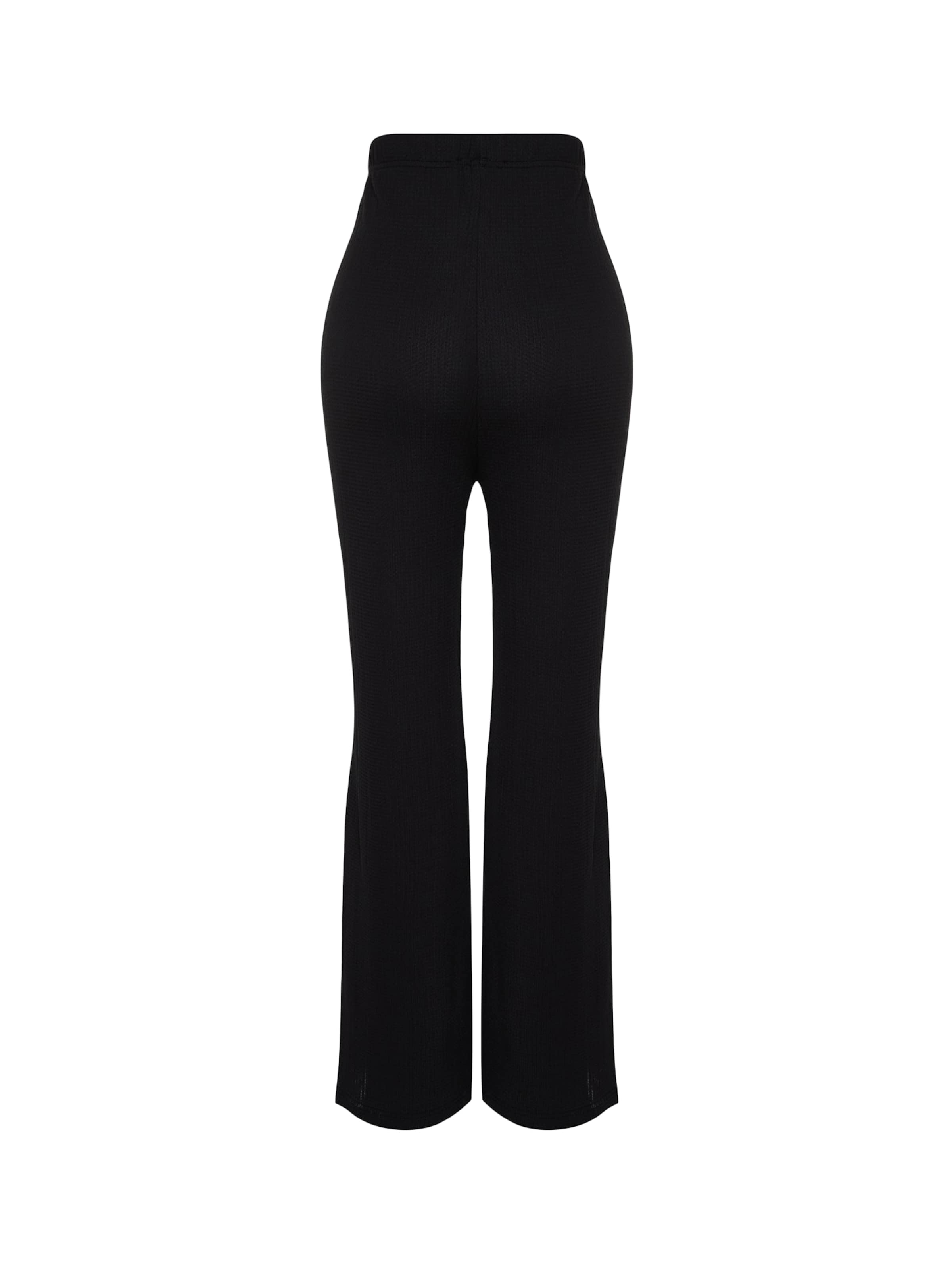 Trendyol Curve - Acampanado Pantalón en negro: frente