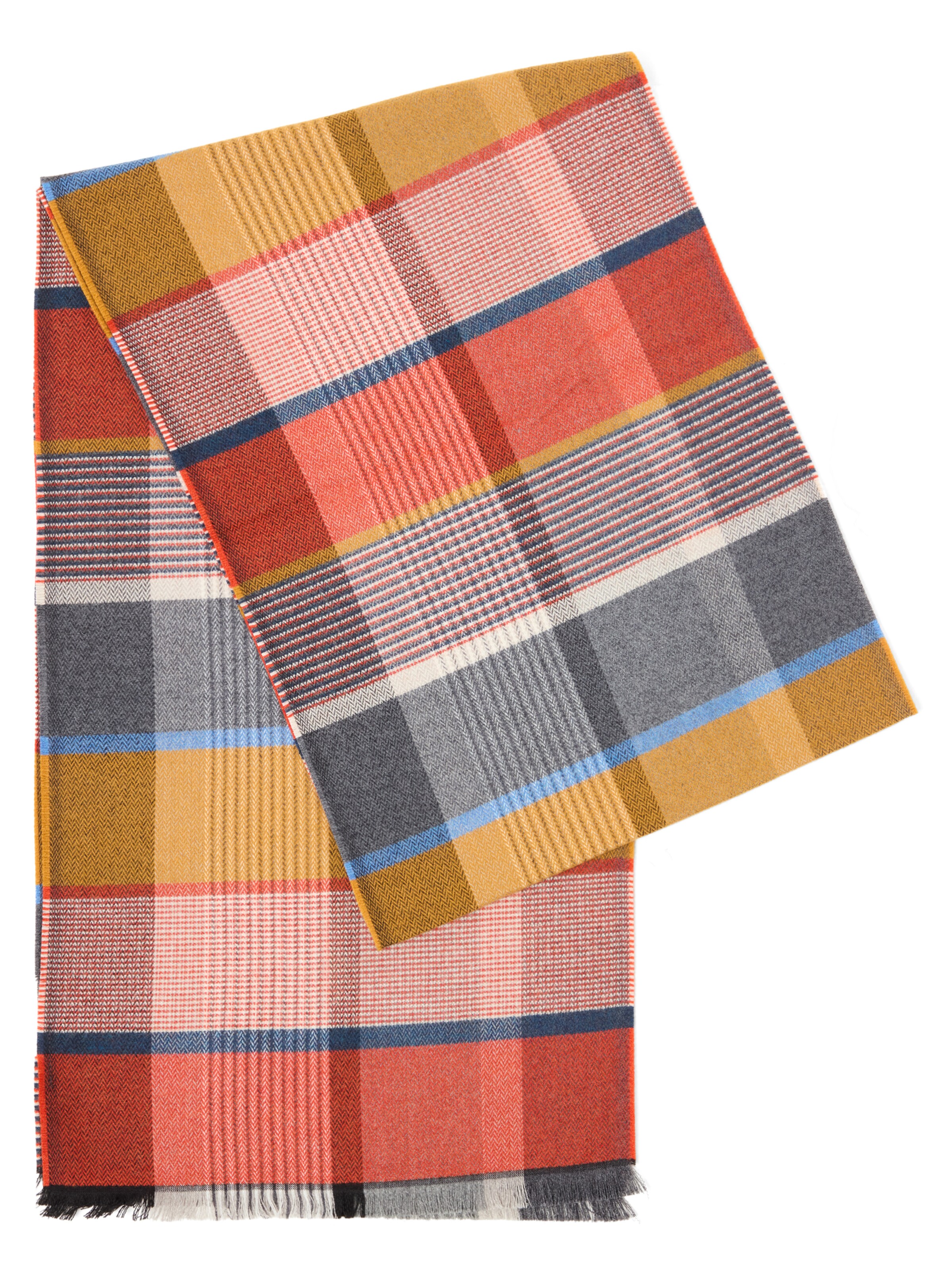 Écharpe ' Holt ' Finshley & Harding London en marron