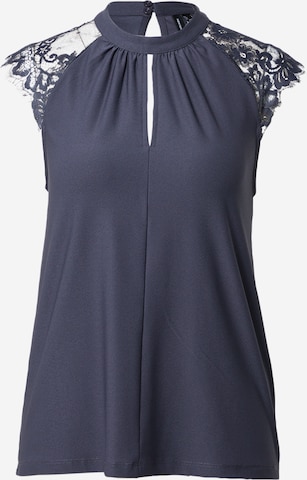 VERO MODA Bluse 'Milla' i blå: forside