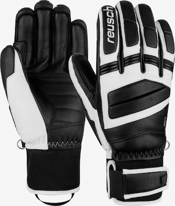 REUSCH Athletic Gloves 'Master Pro' in Black: front
