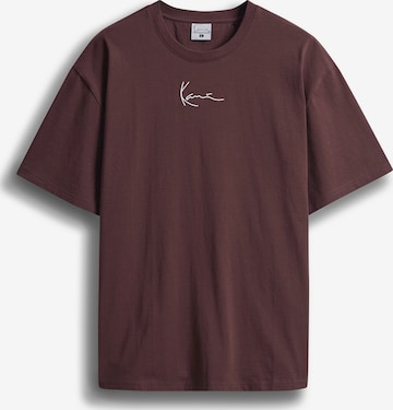 T-Shirt 'Essential' Karl Kani en marron : devant