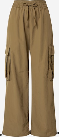 VILACargo hlače 'Pocky' - zelena boja: prednji dio